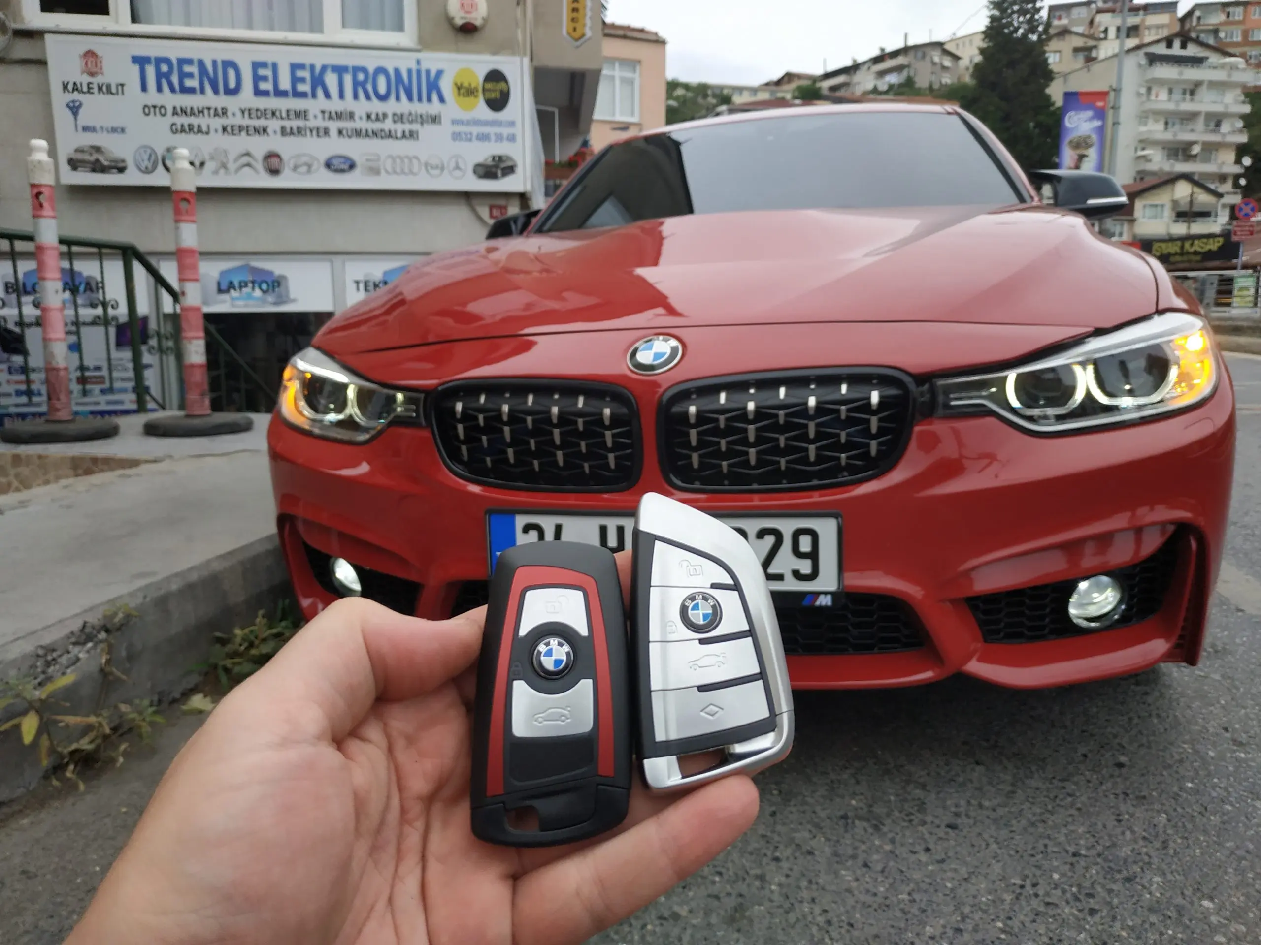 BMW F30 YEDEK ANAHTARI