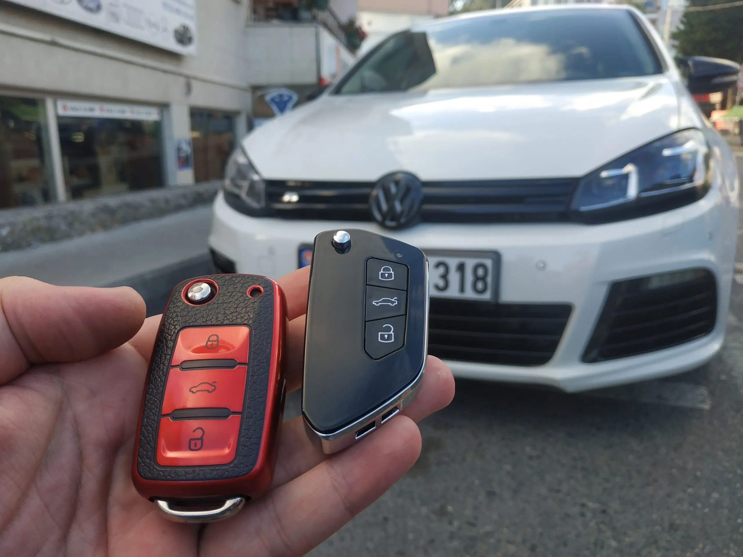 Volkwagen Golf 6'ya Golf 8 Anahtarı