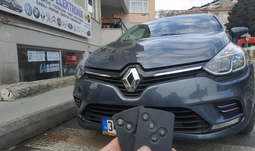 Renault Clio 4 Yedek Anahtar Uygulaması