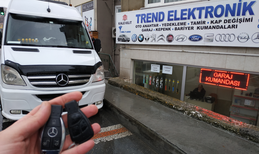 Mercedes Sprinter Yedek Anahtar Uygulaması