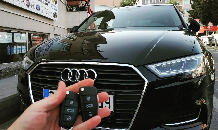 Audi A3 2018 Keyless Anahtar