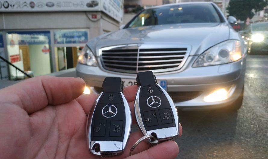 Mercedes S320 Yedek Anahtarı