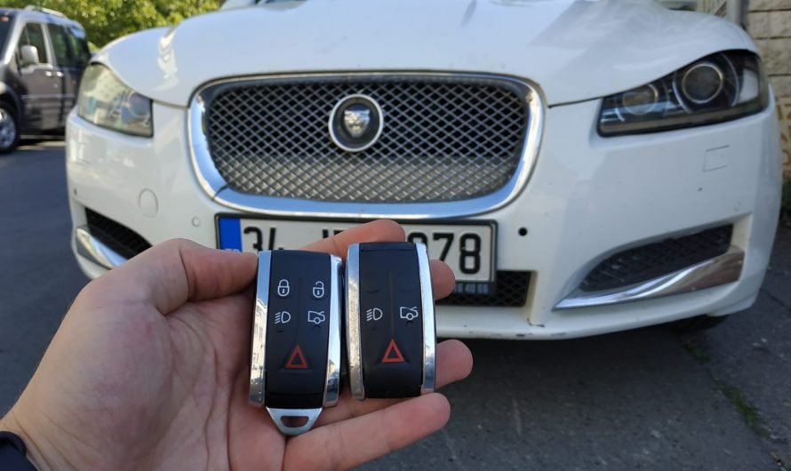 Jaguar XF Yedek Anahtarı