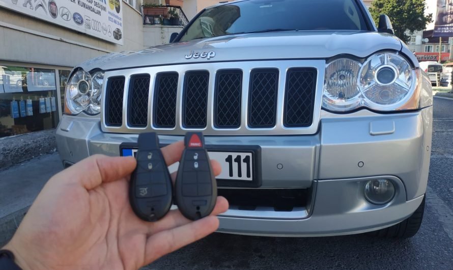 Jeep Grand Cherokee Yedek Anahtarı
